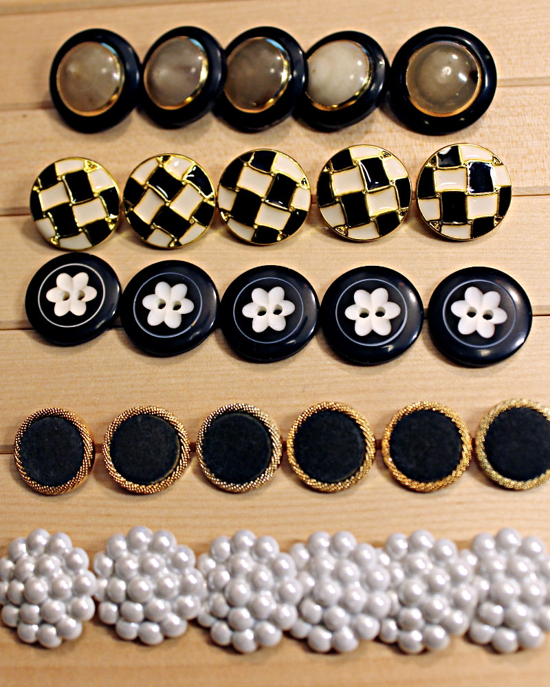 Chanel Button Earrings  Vintage  Elite HNW  High End Watches Jewellery   Art Boutique